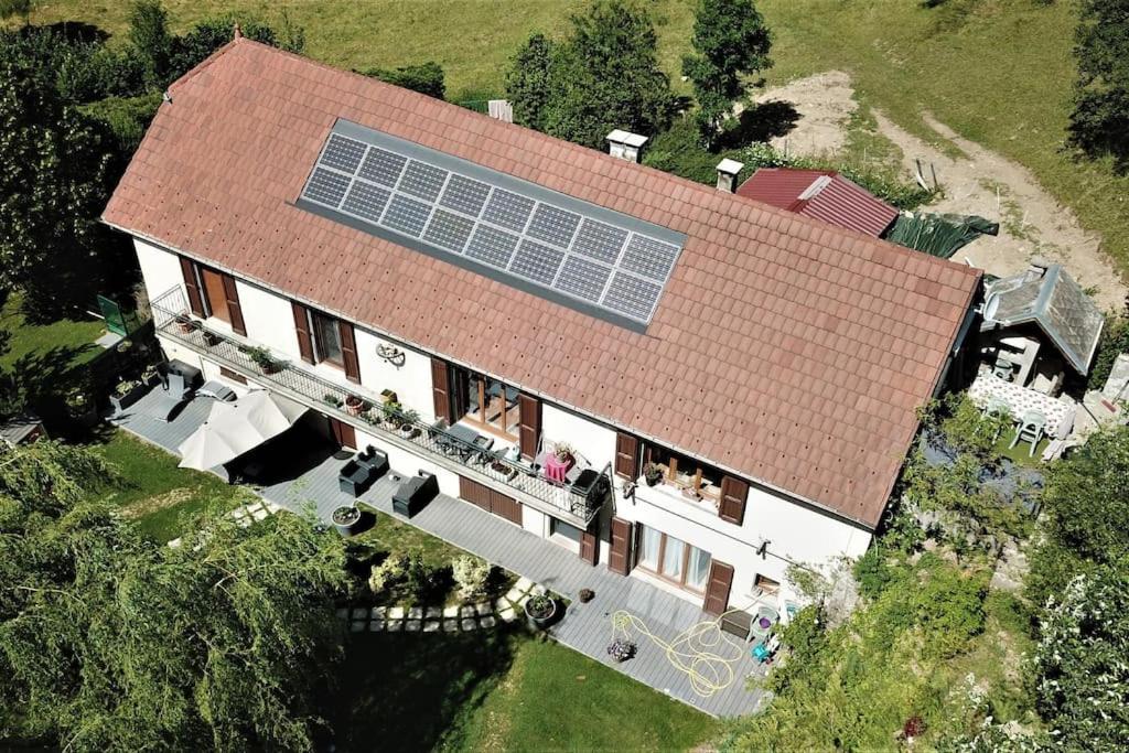 Maison de campagne à l'étage Ser-Sigaud Extérieur photo